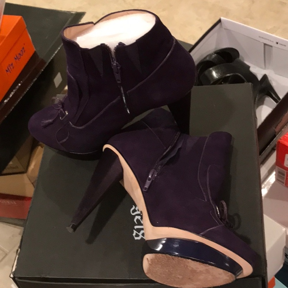 Velvet Angels ankle boots